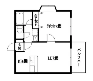 SUN GRANDE大御堂【4階】の間取り