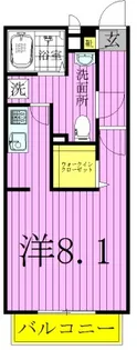 リブリ・スターフラワー【1階】の間取り