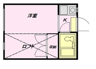 フェリス祖師谷【1階】の間取り