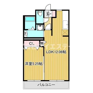 アンフィニN’S【2階】の間取り