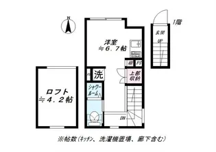 NIDO NISHIOI【2階】の間取り