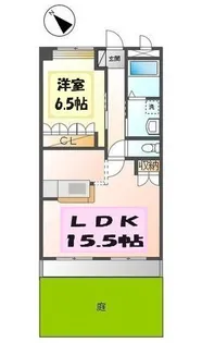 る・ぷらんたん【1階】の間取り