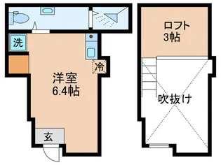 FLAT PLATINO【1階】の間取り