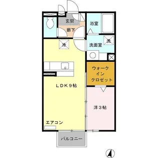 エスポワール A/B【2階】の間取り