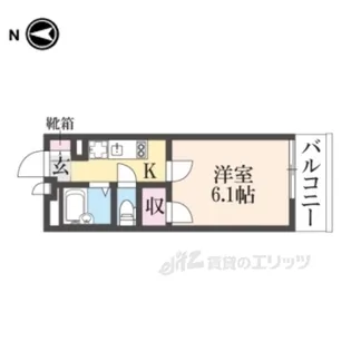 レオパレスデイジーヴィラ【2階】の間取り