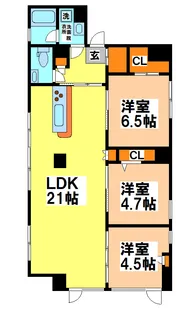 第2長谷ビル【3階】の間取り
