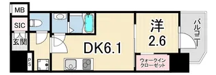 セレニテ西元町アリエ【9階】の間取り