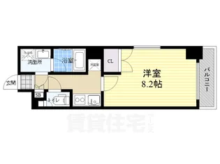 RELUXIA本所吾妻橋2【6階】の間取り