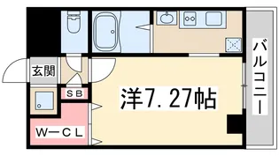 ラ・フォンテ十三【4階】の間取り
