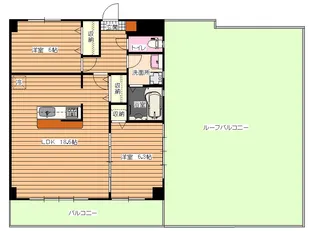 ヴァンベール96【5階】の間取り