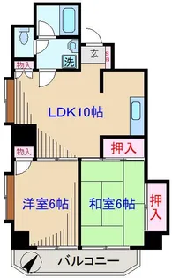 グリーンヒル文京【4階】の間取り
