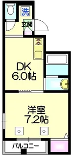 クレール道灌山【2階】の間取り
