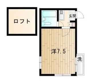 ノヴェルズ73【1階】の間取り