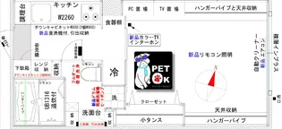 ツーカーコーポ【2階】の間取り