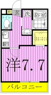 エルスタンザ東綾瀬公園【2階】の間取り