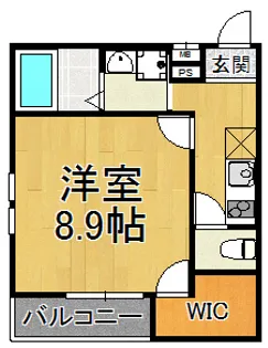 フジパレス南塚口EAST【1階】の間取り