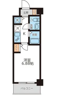 メゾン西馬込【3階】の間取り