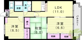 ピュア・プルーン【2階】の間取り