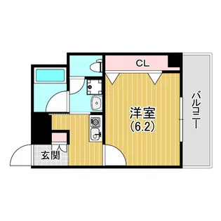 ing CASA甲南【2階】の間取り