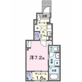 シャトレーベルの間取り