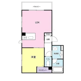 ふくわうちIII【1階】の間取り