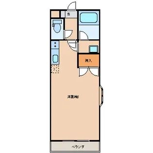 マーベラスハイツ【2階】の間取り