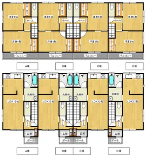 埼玉県深谷市武蔵野【一戸建】の間取り