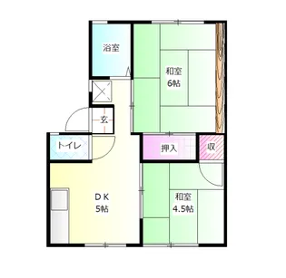 メゾン・ド・ラタン【1階】の間取り