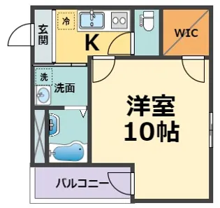 フジパレス武庫川III番館【1階】の間取り