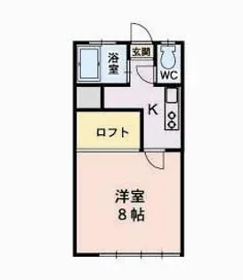 山形県山形市桜田西2【アパート】の間取り