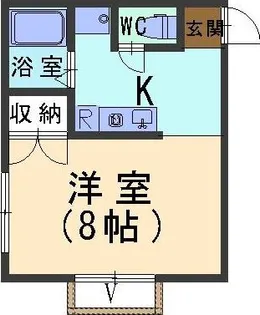 ベルビュー石引II【3階】の間取り