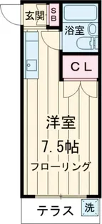 ルマ松原【1階】の間取り