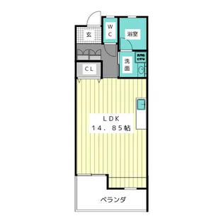 M・Kフラッツ【2階】の間取り