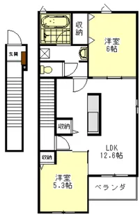マイプレイス【2階】の間取り
