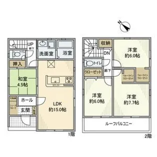 埼玉県行田市門井町3【一戸建】の間取り