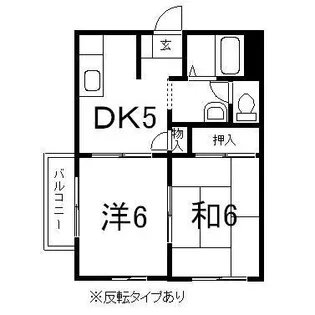 アトラクティブハウス B【2階】の間取り