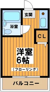 ダジュール松原【3階】の間取り