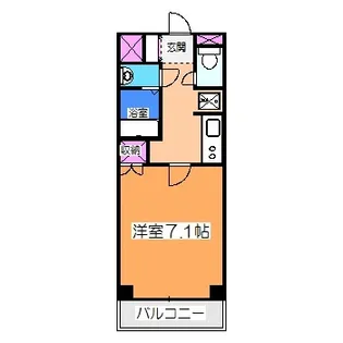 アムールプレジデント【2階】の間取り