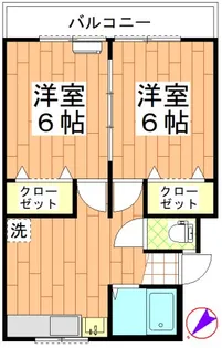 静和マンション【1階】の間取り