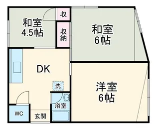 北澤ビル【3階】の間取り