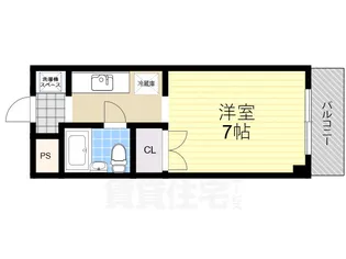 エクセレント河【4階】の間取り