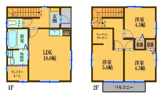 宮崎県北諸県郡三股町大字宮村【一戸建】の間取り