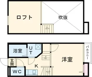 愛知県名古屋市中川区小本本町3【アパート】の間取り