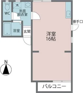 BONハイツ’92【1階】の間取り