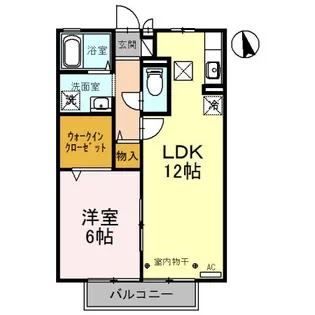 チェリーコート【1階】の間取り