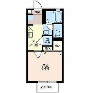 アルカンシェル【2階】の間取り