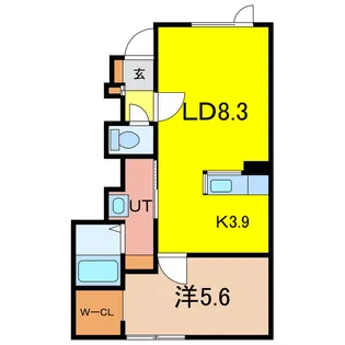 L’a mour【1階】の間取り