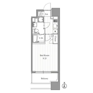 東京都江東区森下3【マンション】の間取り