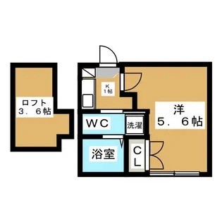 Zeal Nakano【2階】の間取り