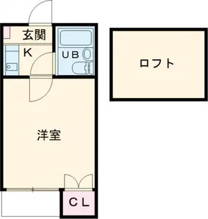 カーサ世田谷【1階】の間取り